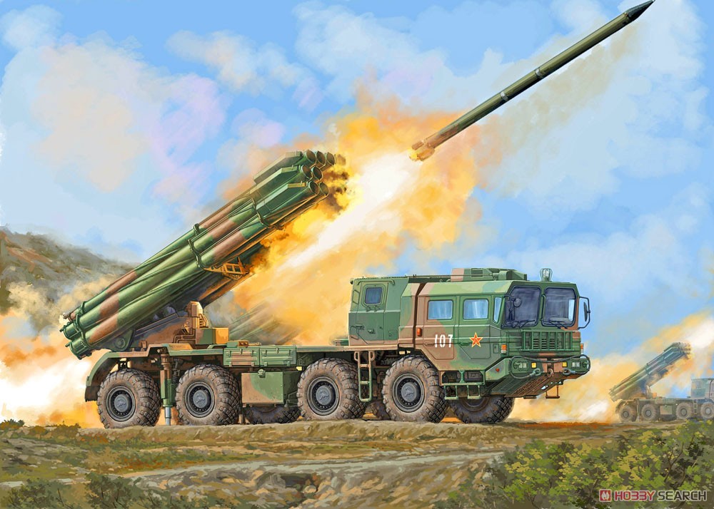 中国軍 03式 300mm 12連装 自走ロケット砲 (プラモデル) その他の画像1