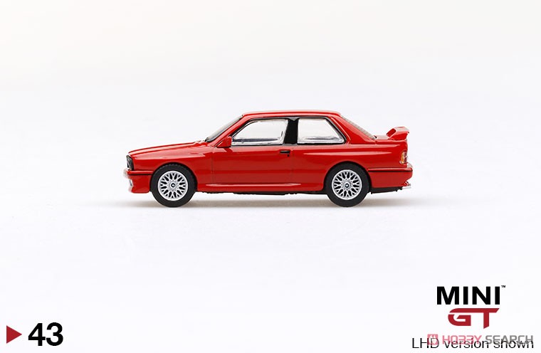 BMW M3 (E30) Henna Red LHD (Diecast Car) Item picture3