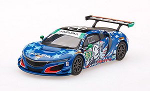 Acura NSX GT3 IMSA チャンピオンシップ ワトキンスグレン 2017 #93 `Statue of Liberty` (ミニカー)