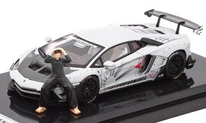 LB Works Aventador Zero Fighter LBWK Limited Edition w/Figure (Diecast Car)