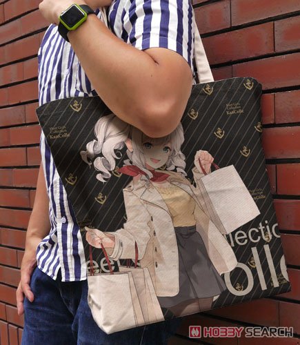 Kantai Collection Kashima Full Graphic Large Tote Bag Shopping Mode Natural (Anime Toy) Other picture1