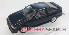 トヨタ カローラ レビン AE86 ブラック 交換用ホイールセット、デカール付 (ミニカー) 商品画像1