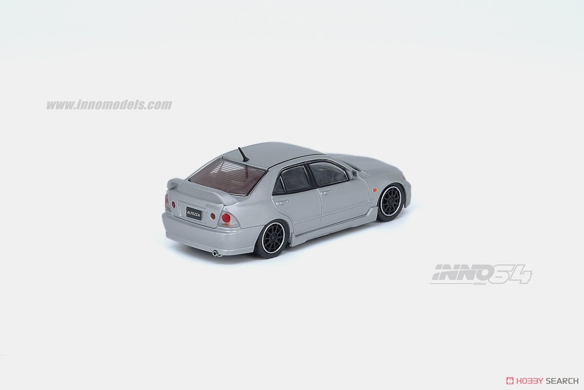 トヨタ アルテッツァ RS200 Z-Edition シルバー 交換用ホイールセット、デカール付 (ミニカー) 商品画像2