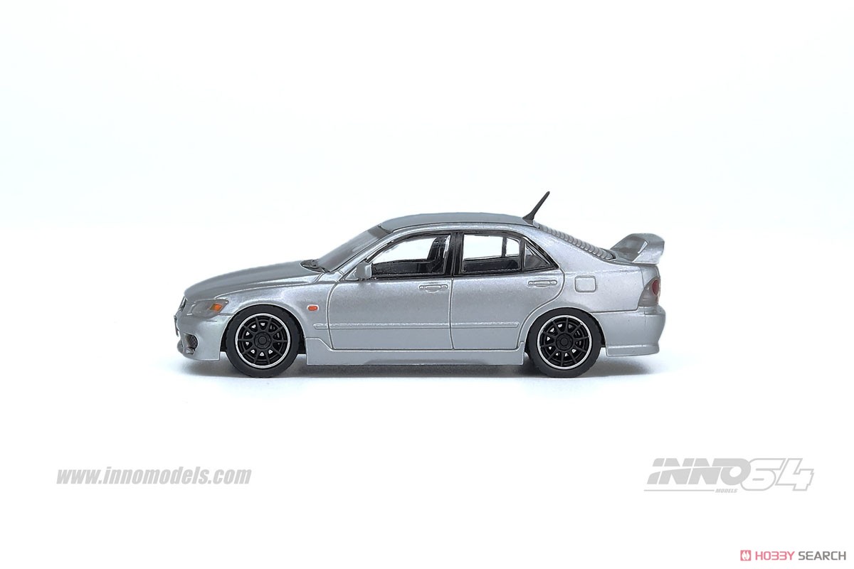 Toyota Altezza RS200 Z-Edition Silver w/Wheel Set, Decal (Diecast Car) Item picture3