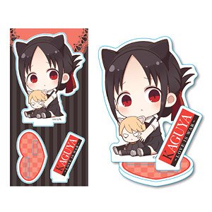 Gyugyutto Acrylic Figure Kaguya-sama: Love is War Kaguya Shinomiya (Nekomimi) (Anime Toy)