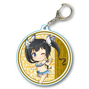 Tekutoko A Little Big Acrylic Key Ring Is It Wrong to Try to Pick Up Girls in a Dungeon? II Hestia (Swimwear) (Anime Toy)