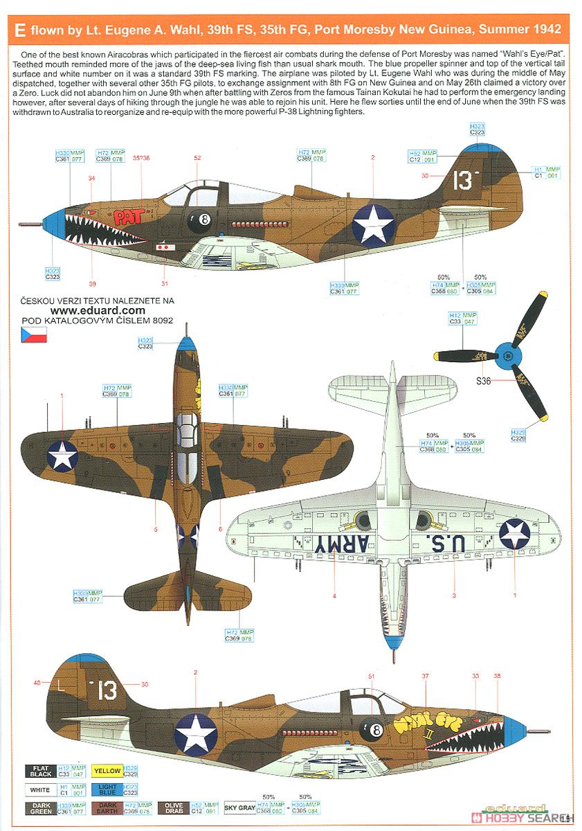 P-400 プロフィパック (プラモデル) 塗装6