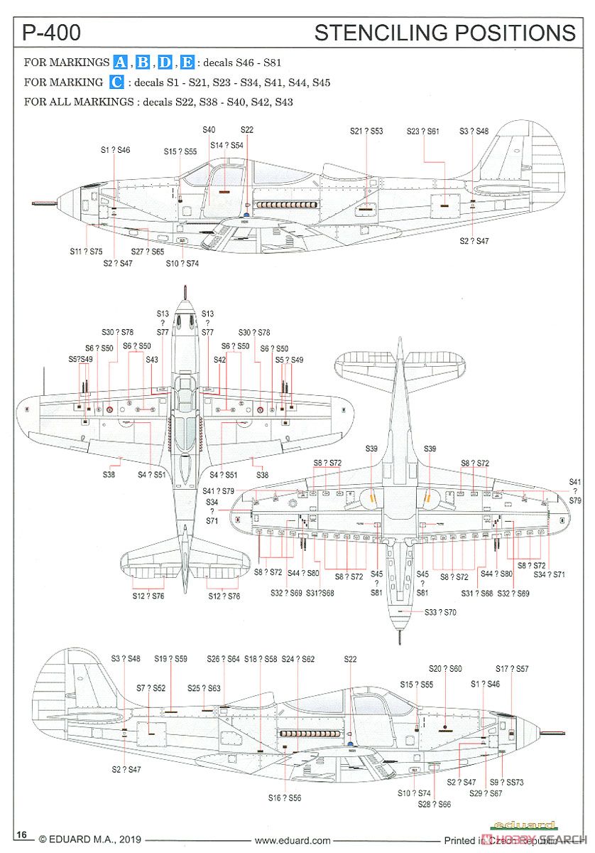 P-400 プロフィパック (プラモデル) 塗装7
