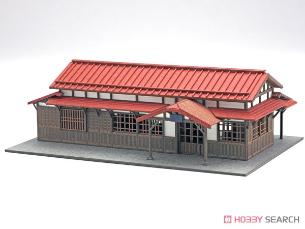 1/150ペーパーモデルキット 駅舎シリーズ23：地方駅舎 / 羽前成田駅タイプ (モチーフ：国鉄長井線 / 山形鉄道 羽前成田駅 駅舎) (組み立てキット) (鉄道模型) 商品画像1