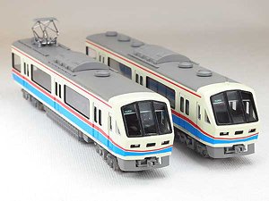 Ohmi Railway Type 700 Style 2-Car Body Kit #2 w/Metal Mask Parts, Decal (2-Car Unassembled Kit) (Model Train)