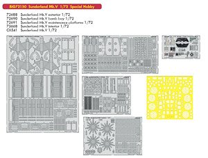 サンダーランドMk.V ビッグEDパーツセット (スペシャル ホビー用) (プラモデル)