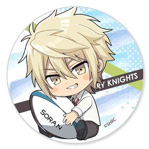 Gyugyutto Can Badge Try Knights Akira Kariya (Anime Toy)