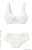 50 Simple Brassiere & Shorts II (White x Pink) (Fashion Doll) Item picture1