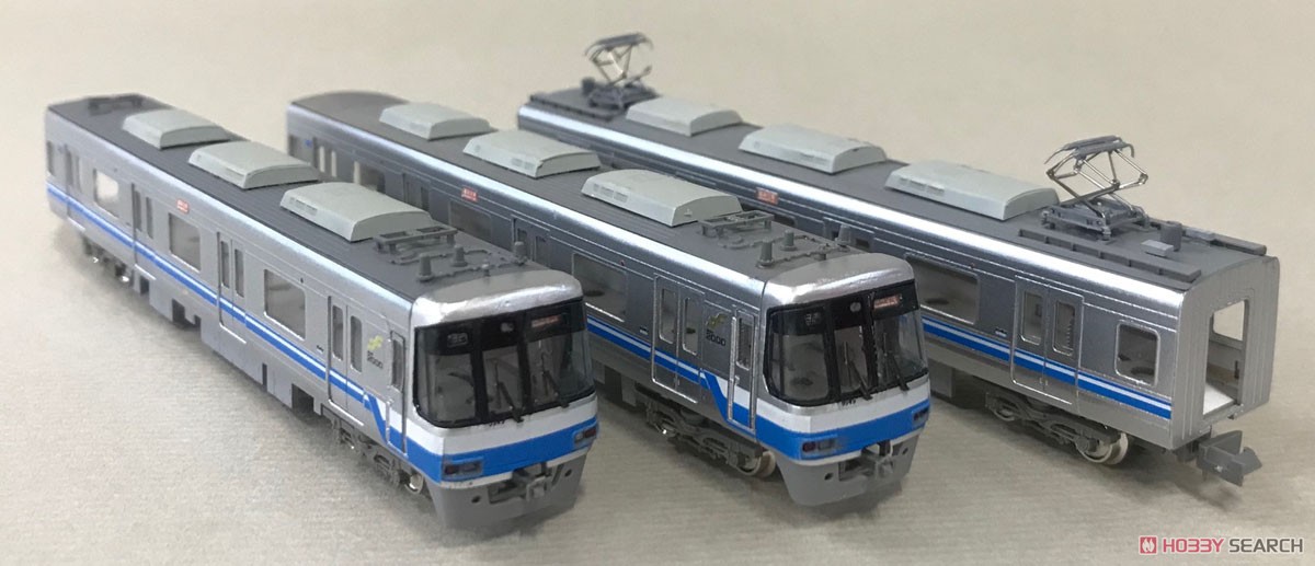 Fukuoka City Subway Series 2000 Paper Kit (6-Car Set) (Pre-Colored Kit) (Model Train) Other picture2