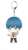 Star-Mu Big Key Ring Kaito Tsukigami Deformation Ver (Anime Toy) Item picture1