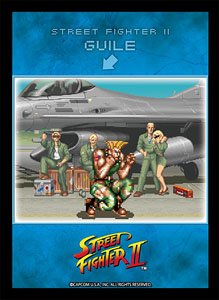 Broccoli Character Sleeve Street Fighter II [Waiting Guile] (Card Sleeve)