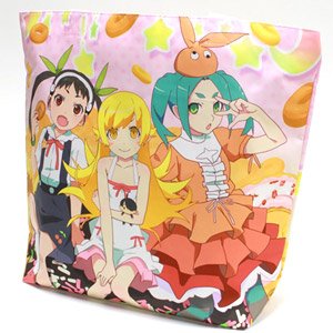 Monogatari Series Water-Repellent Shoulder Tote Bag (Anime Toy)