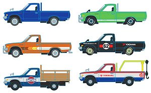 Auto-Japan Datsun Trucks Release S75 (6個セット) (ミニカー)