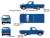 Auto-Japan Datsun Trucks Release S75 (6個セット) (ミニカー) その他の画像1