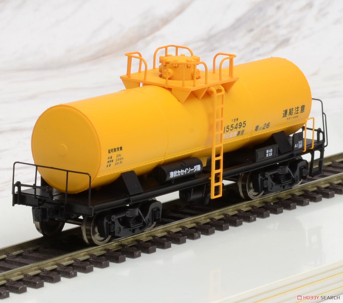 16番(HO) 国鉄 タキ5450 タンク貨車 D (塗装済完成品) (鉄道模型) 商品画像2