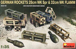 German Rockets 28cm WK Spr & 32cm WK Flamm (Plastic model)