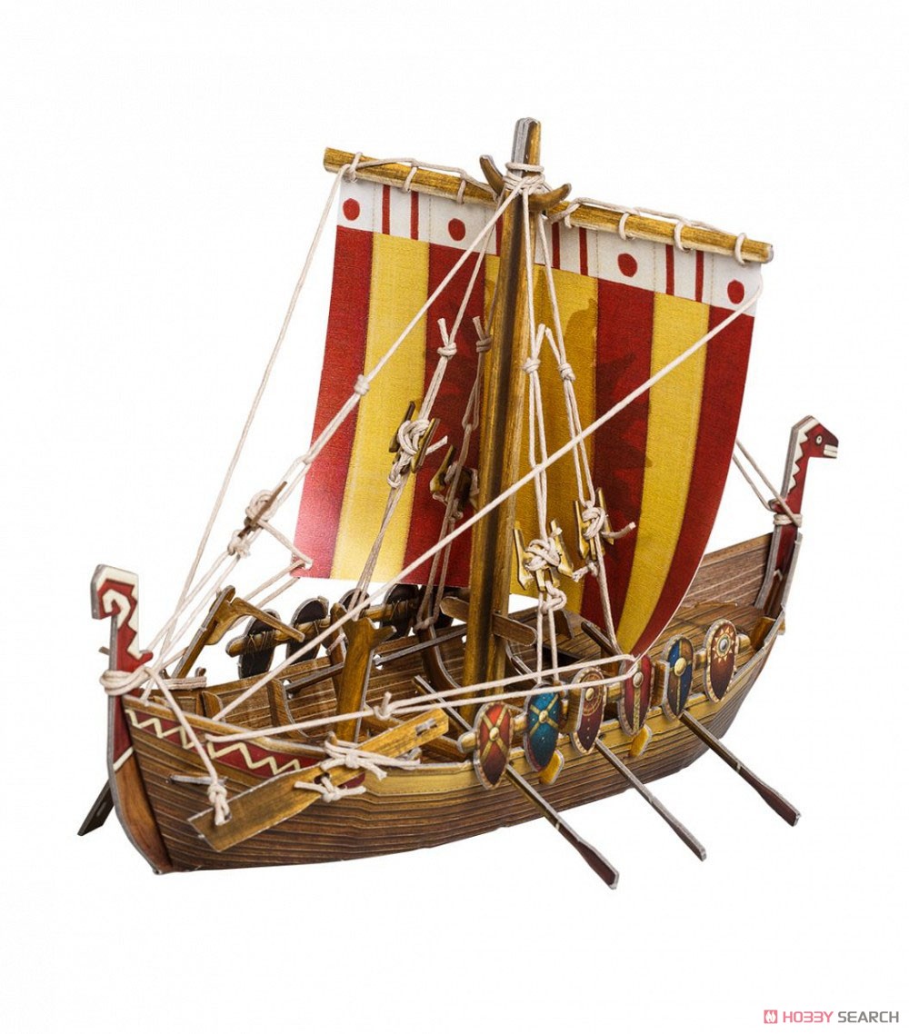 古代ロシア小型船 (ペーパークラフト) 商品画像2