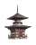 本法寺 (日本、京都) (ペーパークラフト) 商品画像1