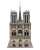 ノートルダム大聖堂 (フランス、パリ) (ペーパークラフト) 商品画像5