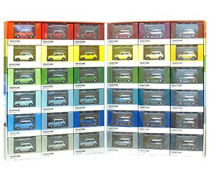 Tiny City Mini Cooper x Pantone 36 Car Set (Diecast Car)