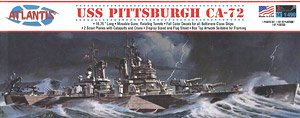 U.S.S Pittsburgh CA-72 Heavy Cruiser (Old Revell) (Plastic model)