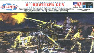 WW.II アメリカ陸軍 8インチ榴弾砲 (プラモデル)