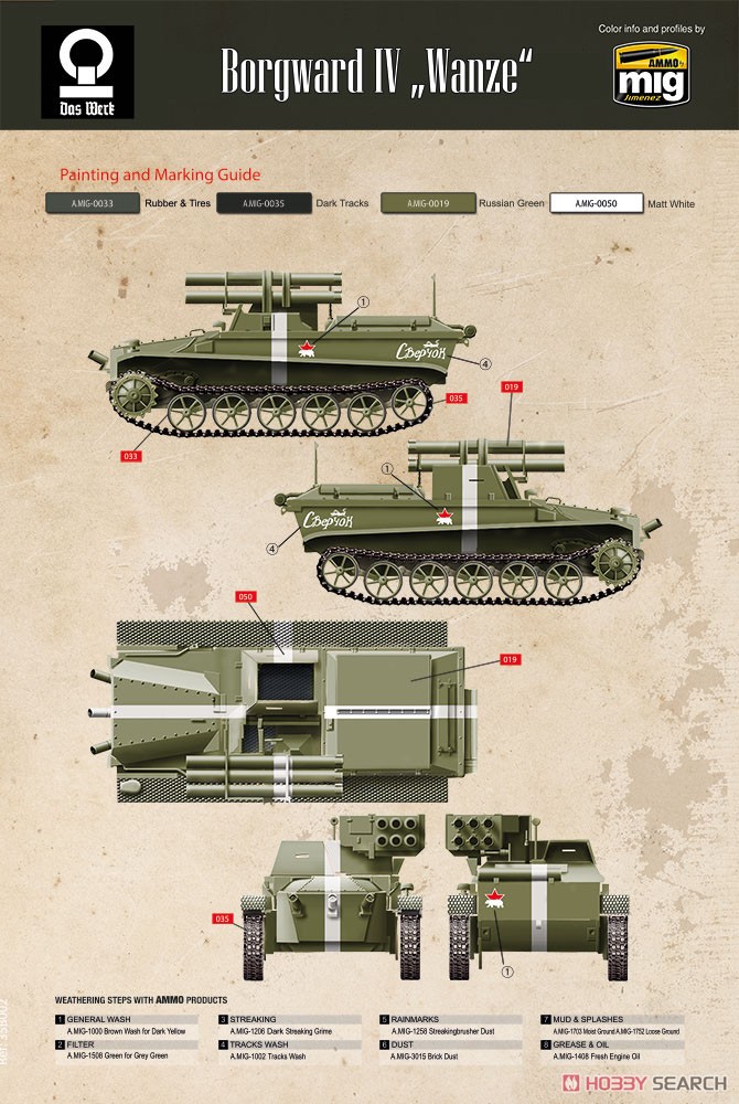 ボルクヴァルト IV 対戦車車両 「ヴァンツェ」 (プラモデル) 塗装4