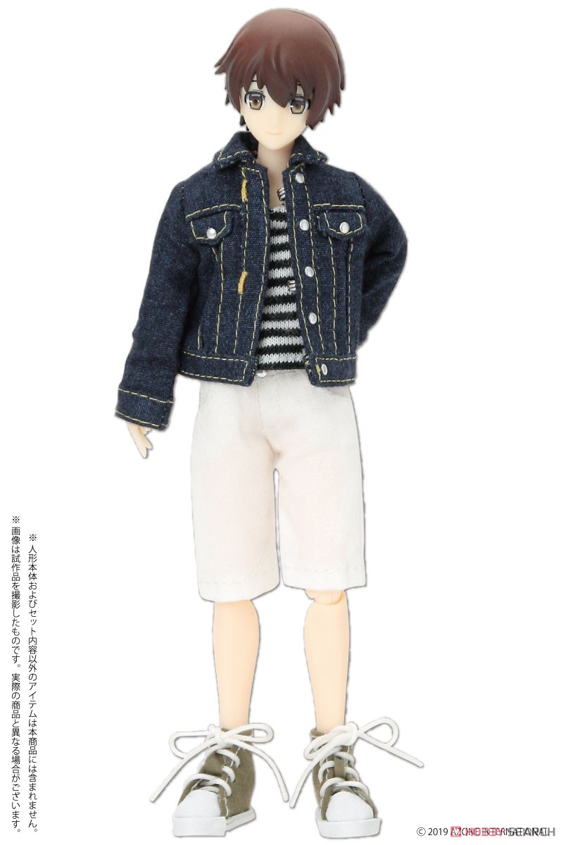 Jean Jacket (Obitsu 11 Wearable) (Navy) (Fashion Doll) Other picture1