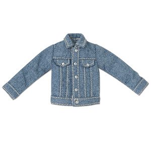 Jean Jacket (Obitsu 11 Wearable) (Saxe) (Fashion Doll)