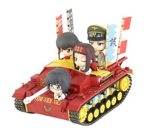 III号突撃砲 F型 エンディングVer. 親善試合時 おりょう＆左衛門佐 アクリルフィギュア付き (フィギュア)