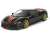 フェラーリ 488 ピスタ ニューブラックデイトナ/レッドストライプ ゴールドホイール ケース付 (ミニカー) 商品画像1