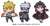 Toys Works Collection Niitengomu! Naruto: Shippuden Minato Namikaze & Kakashi Hatake & Itachi Uchiha (Set of 3) (Anime Toy) Item picture1