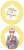 TVアニメ「五等分の花嫁」 ラウンドクッション 中野一花 浴衣ver. (キャラクターグッズ) 商品画像1