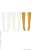 PNS シースルーオーバーニーソックス Aセット (ホワイト、アイボリー、マスタード) (ドール) 商品画像1