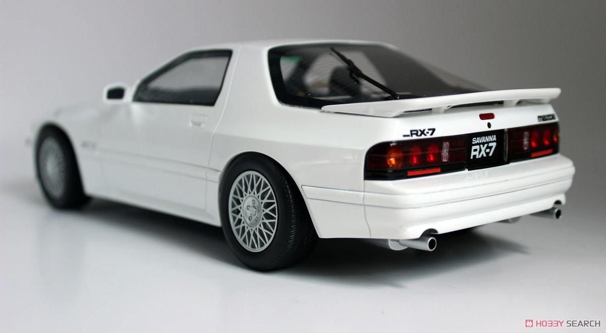 Mazda RX-7 1989 White (Diecast Car) Item picture2