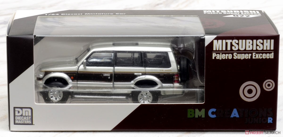 Mitsubishi Pajero 2nd Generation Red Stripe LHD (Diecast Car) Package1