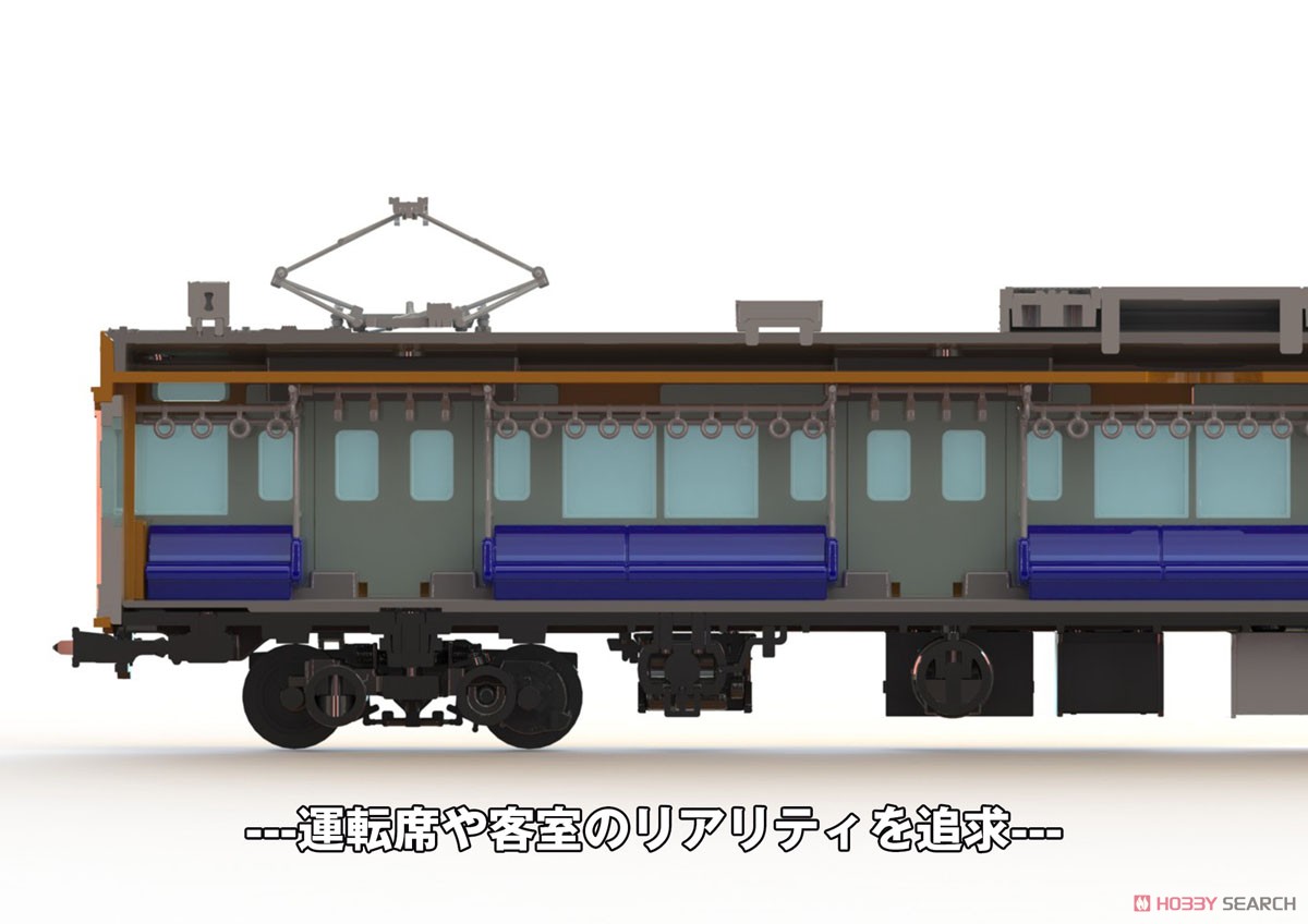 1/80 JR東日本 201系 直流電車 (中央線快速) モハ201・モハ200キット 中間車 (組み立てキット) (鉄道模型) その他の画像5
