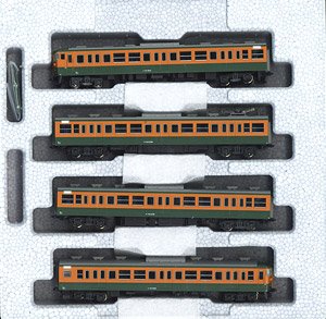 Series 113 Shonan Color Attachment Four Car Formation Set (4-Car Set) (Model Train)