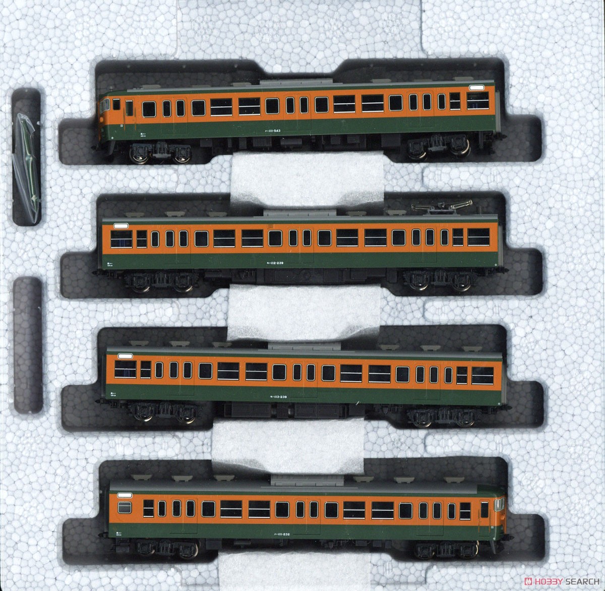 113系 湘南色 4両付属編成セット (4両セット) (鉄道模型) 商品画像1