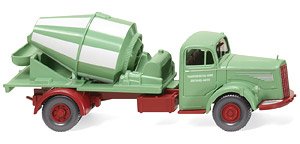 (HO) メルセデス・ベンツ L 6600 コンクリートミキサー `Transportbeton GmbH` (鉄道模型)