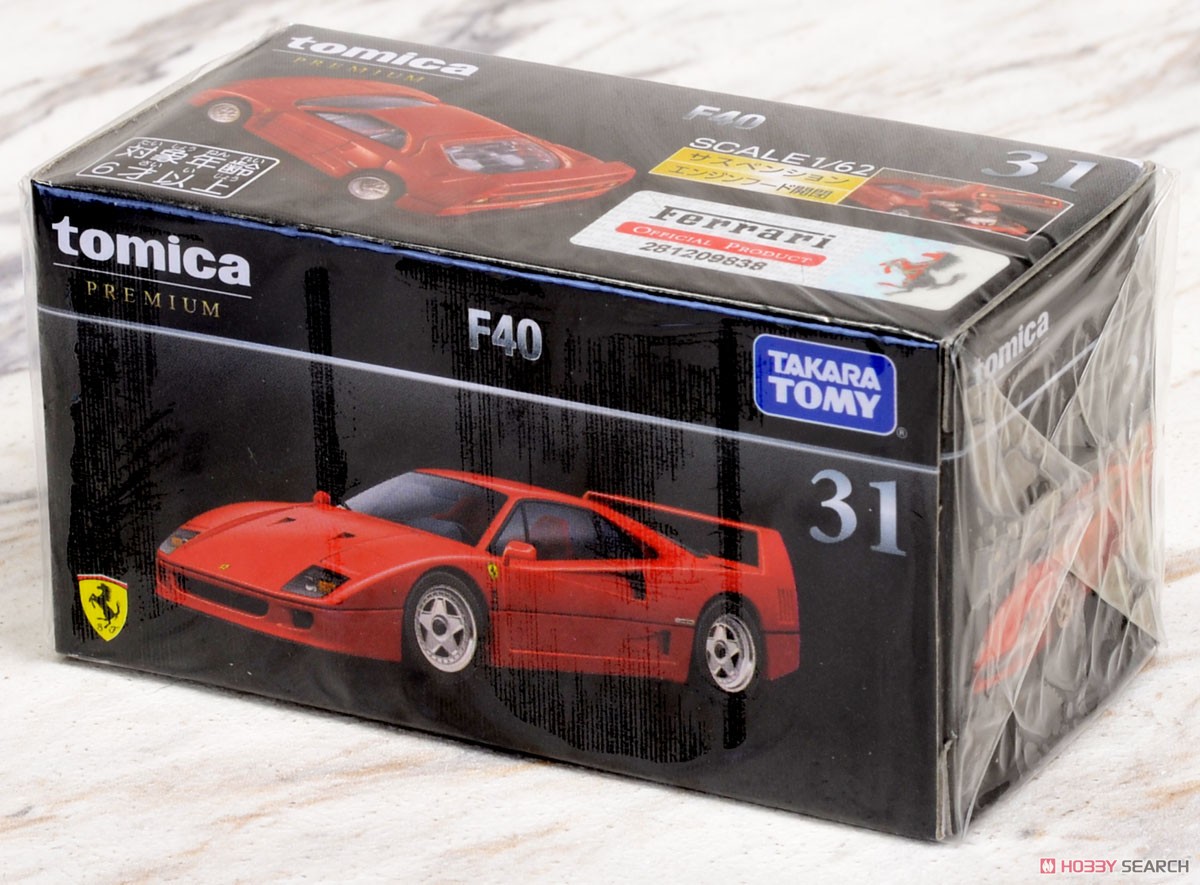 Tomica Premium 31 F40 (Tomica) Package1