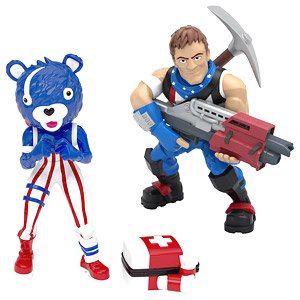 Fortnite Collection MiniFigure 013 Star-Spangled Trooper & Fireworks Team Leader (Character Toy)
