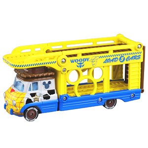 Disney Motors Pals Transporter Woody (Tomica)