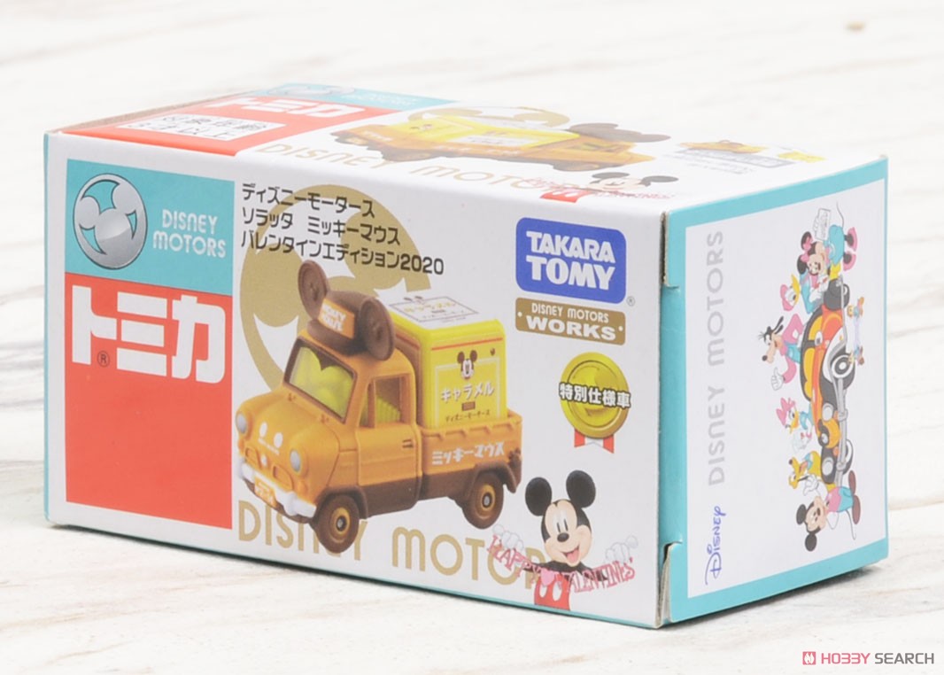 Disney Motors Soratta Mickey Mouse Valentine Edition 2020 (Tomica) Package1
