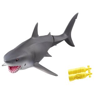 Ania AS-07 Great White Shark (Floatee Ver.) (Animal Figure)